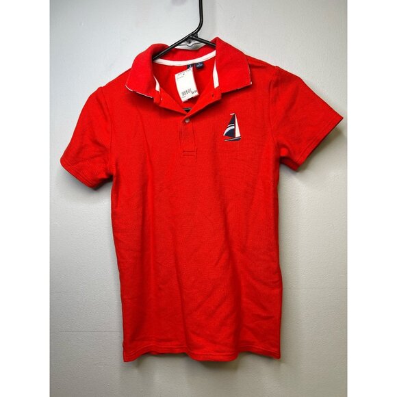 Boys Janie & Jack Polo Shirt - Size 12 - Picture 1 of 4